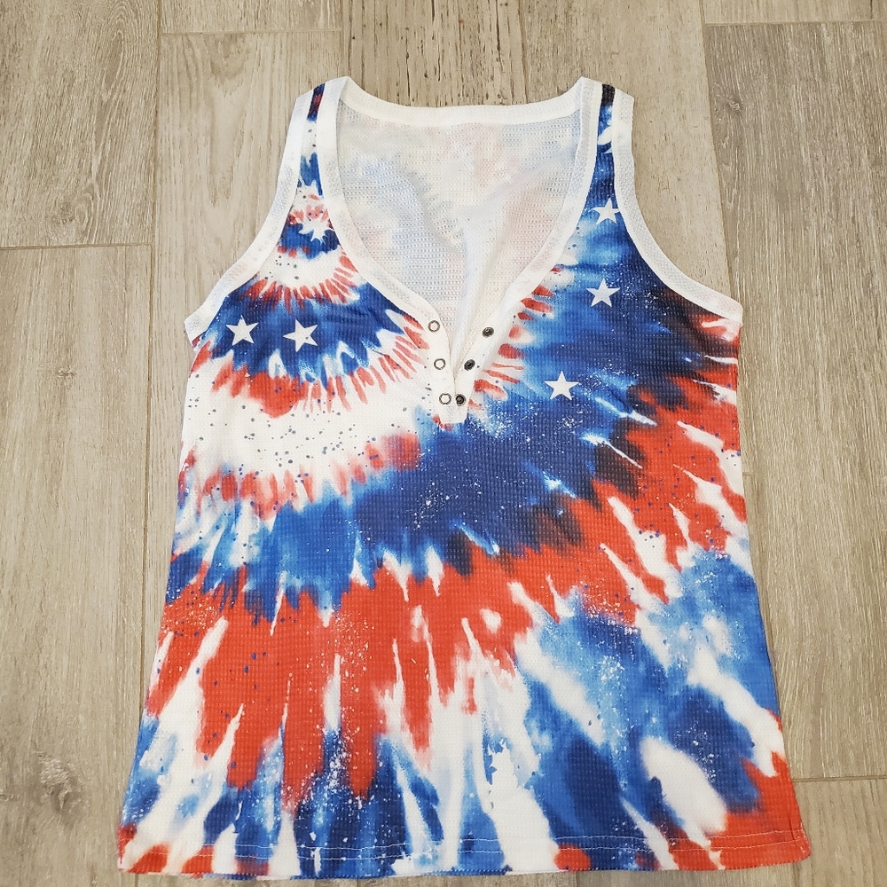 Red white & blue tank
